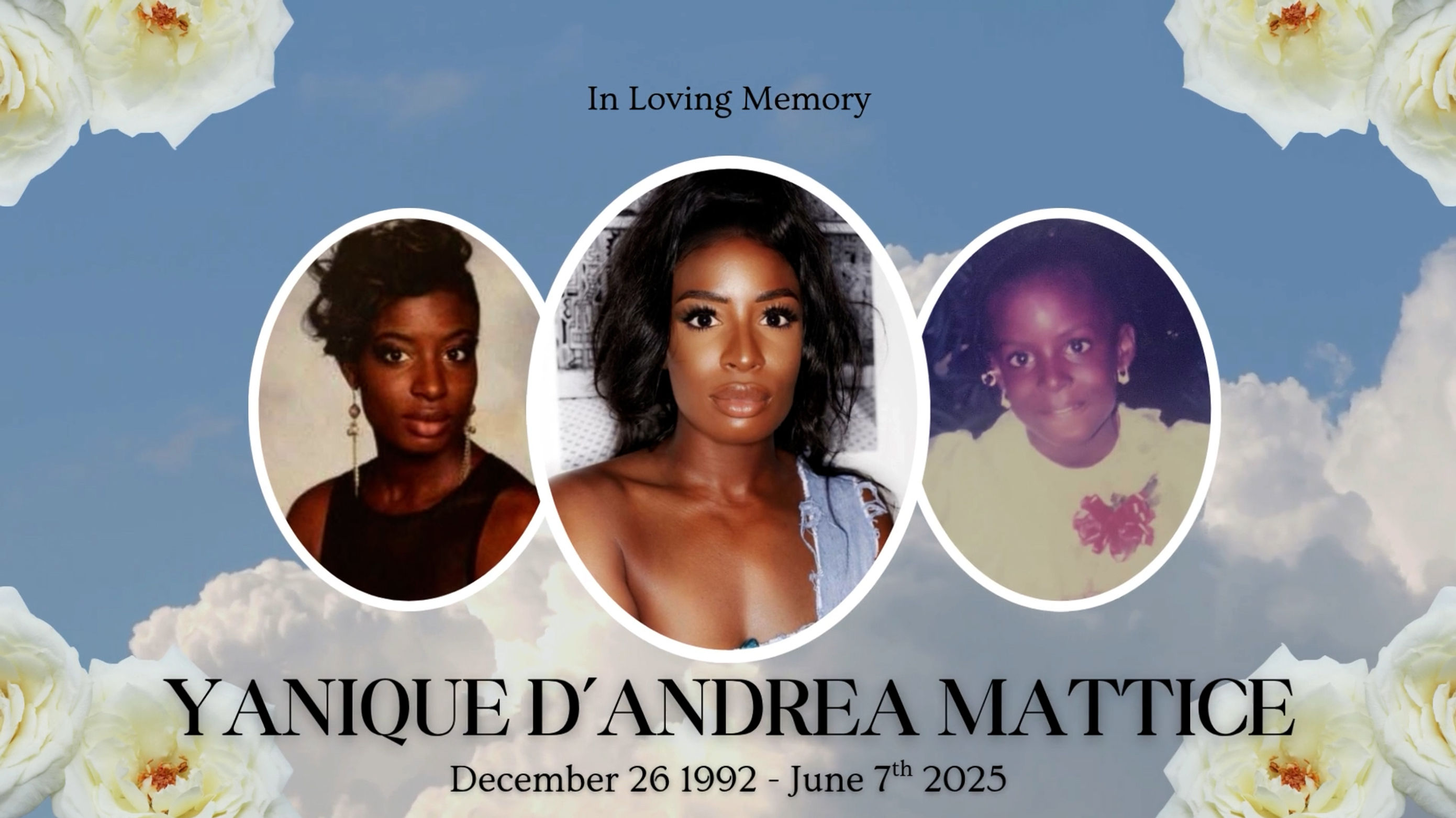 Yanique Mattice Funeral Livestream 1080p